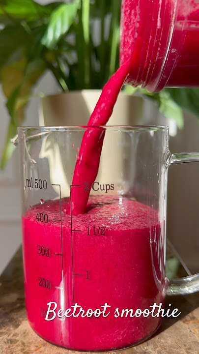 Beetroot smoothie! #smoothie #smoothies #healthyrecipes #healthy #health #glowingskin #yum #recipe