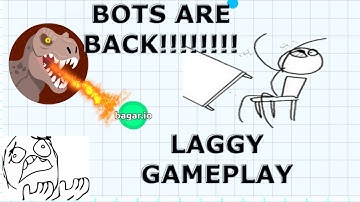 Agar.io - Bots Are Back !!!!! #STOPBOTS Laggy Gamplay