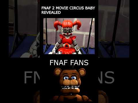 "Circus Baby Is In FNaF 2 Movie" FNaF Fans: | FNaF 2 Movie MEME #fnaf