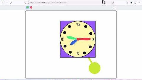 Scratch - Tạo đồng hồ (p1)