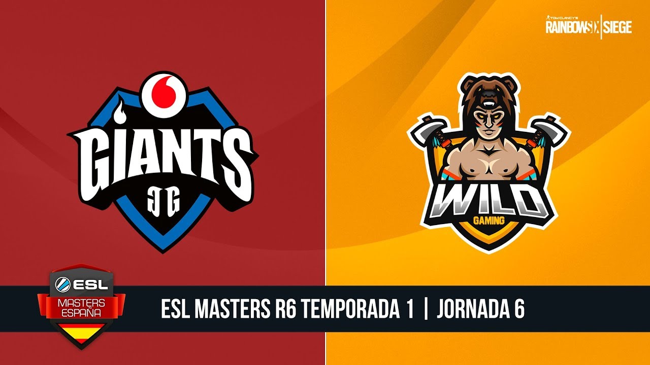 R6 - Vodafone Giants vs. Wild Gaming - ESL Masters R6 T1 - Jornada #6 electronics