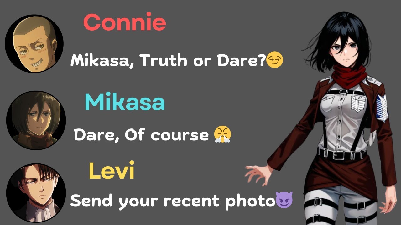 Levi’s Ultimate Revenge: AOT Truth or Dare Gone Wrong! 😈🔥