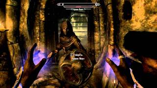 TES V Skyrim. Серия 113 Курган Погребальный огонь . Часть 1