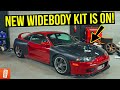 Building a Modern Day (Fast & Furious) 1998 Mitsubishi Eclipse GSX - Part 4 - Widebody Kit!