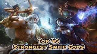 Top 40 Strongest Smite Gods [Magazine & Myth Feats]