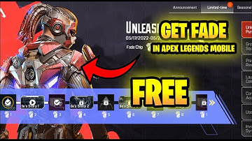 Get FADE in Apex Legends Mobile For Free | New Legend | RishekGamer