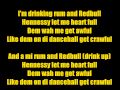 Beenie Man - Rum & Redbull (Lyrics)