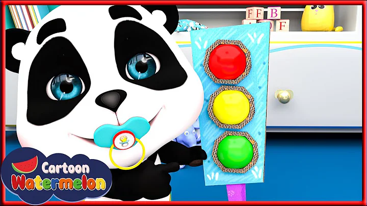 A Song of Road Safety- Singing with Traffic Lights - Baby Songs - Nursery Rhymes Watermelon Kids#42