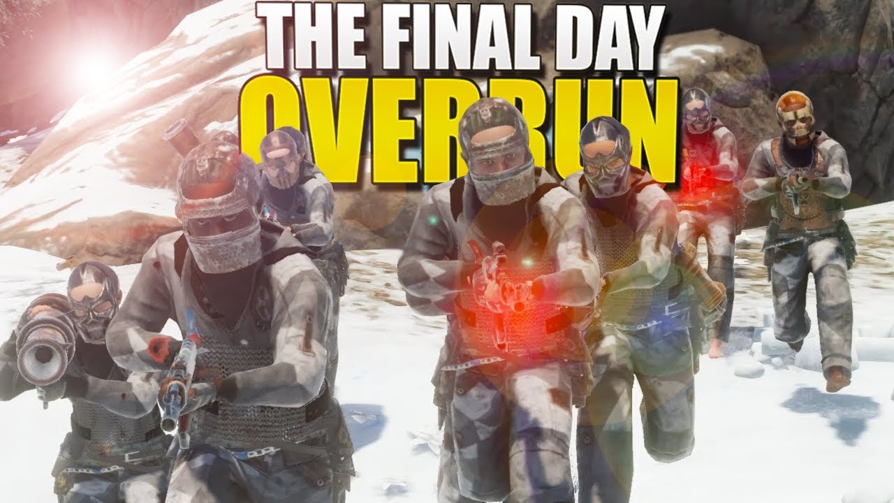 OVERRUN - THE FINAL MASSIVE RAID (Rust Survival) #132 - YouTube