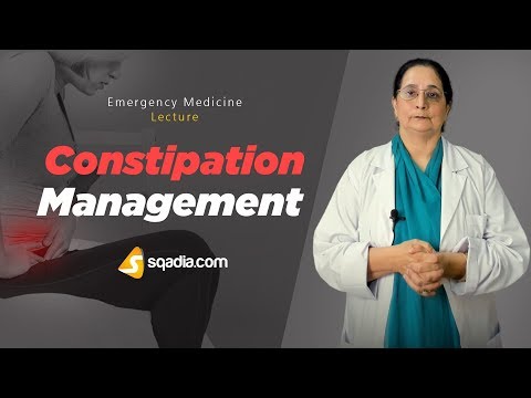 Constipation Management | Emergency Medicine Education | Clinical Lecture | V-Learning