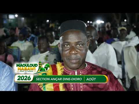 MAOULOUD DE DIORO AOUT 2026