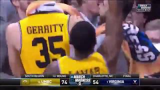 Epic UMBC Celebration after Upset of the Century over #1 Virginia
