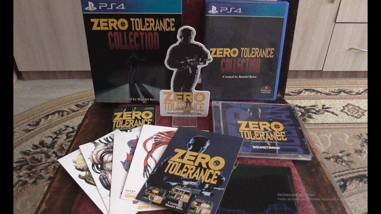 [PS4] ZERO TOLERANCE COLLECTION - Part 1. Распаковка официального коллекционного издания