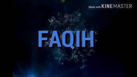 Intro faqih