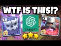 ChatGPT Makes my ARMY... WTF is This!? | Clash of Clans