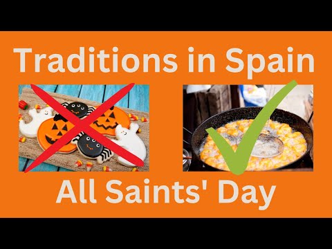 Video: All Saints' Day sa Spain