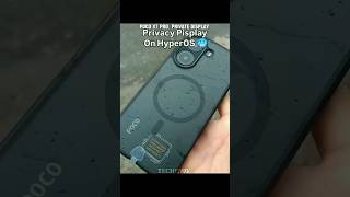 Samsung privacy display ❌ poco privacy display ✔️ pocox8pro #poco​ #pocof8​