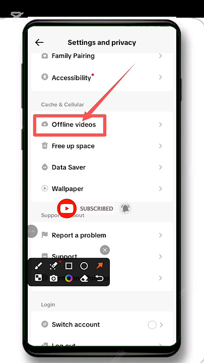 how to watch offline video in TikTok| TikTok ma offline video Kasia daka#shorts #viral