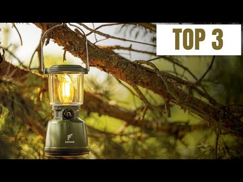 TOP 3 MEILLEURES LANTERNES  LED CAMPING 2022