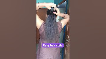 Easy hair style....... trending #shortvideo #youtubeshorts #viral