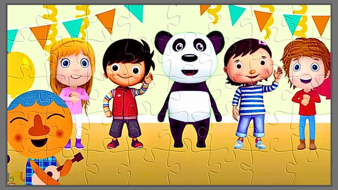 Happy Birthday, Let's Celebration Party | Puzzle | Nursery Rhymes