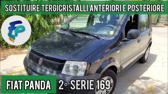 Spazzole Tergicristallo FIAT Panda II Hatchback (169) posteriore e