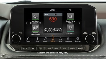 2021 Nissan Rogue - Setting a Destination (if so equipped)