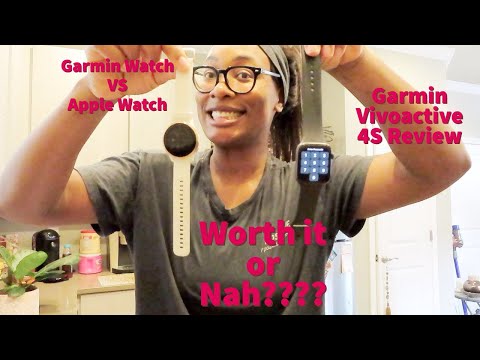 REVIEW| GARMIN VIVOACTIVE 4S| APPLE VS GARMIN #VIVOACTIVE4S #GARMIN #APPLE6SERIES #REVIEW #WATCH