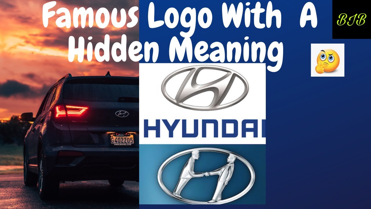 #Shorts FAMOUS LOGO WITH A HIDDEN MEANING | HYUNDAI LOGO SECRET MESSAGE ...