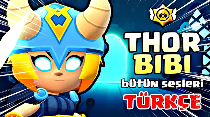 THOR BIBI BÜTÜN SESLERİ TÜRKÇE ANLAMI - Brawl Stars #sandsoftime