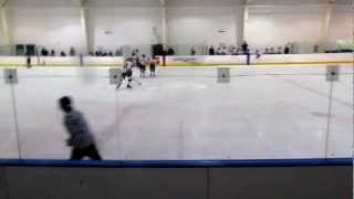 brandon open net goal vs quaker