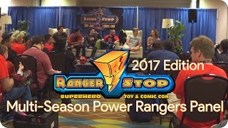 Rangerstop 2017 Multi-Season Power Rangers Panel [⚡Team Thunder⚡]