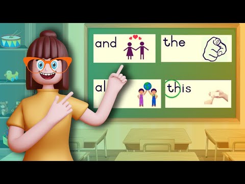 How to read English sight words | Easy steps | Grade 1 Reading program Lesson 7/40 | ESL learners