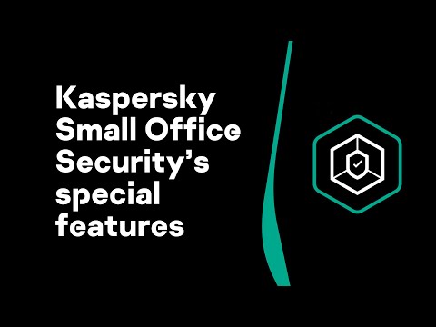 Kaspersky Small Office Security’s special features to protect every aspect of your business