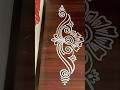 #simplerangoli #sideborders #muggulu #art #borderrangoli #sideborderdesigns #aashritareddymuggulu
