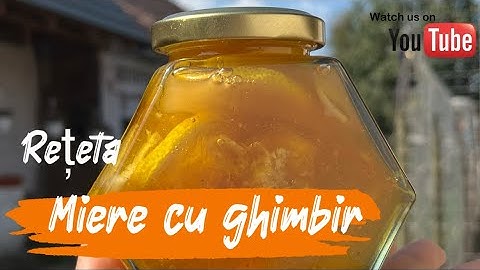 Leac natural - Miere cu lamaie si ghimbir