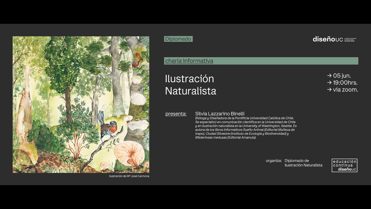 Charla Informativa Diplomado de Ilustración Naturalista