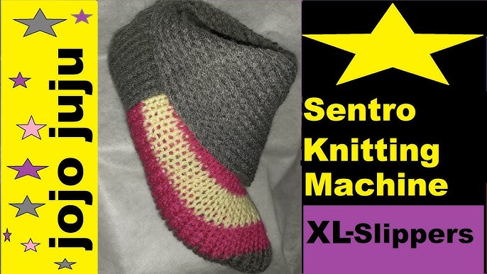 How to Knit Socks on the Sentro Knitting Machine + Helpful Maker Notes 