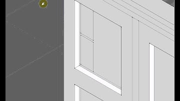 Build a Tardis in Sketchup pt 3: Side Panels pt2