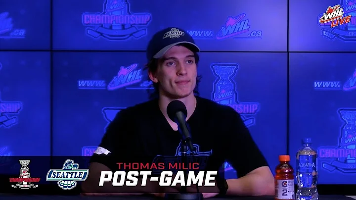 2022 WHL Championship Post-Game - Thomas Milic