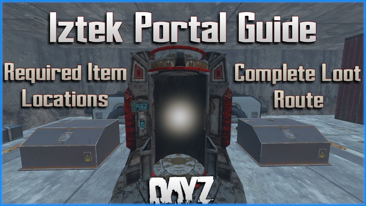 Iztek Portal Guide How to get to the TOP SECRET area Loot Route