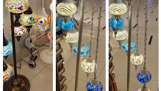 Turkish lamp|mosaic lamp|glass|hand made|Malaysia|standamp|hanging lamp|table lamp|