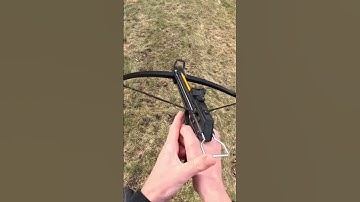 20$, 50lb amazon pistol crossbow POV scope shot