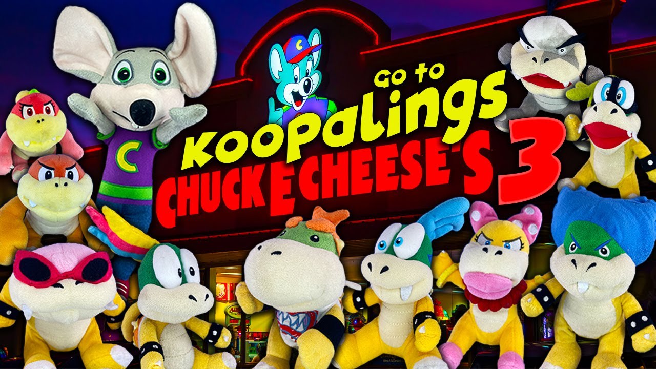 Купалинги идут в Chuck E Cheese 3 - Супер Марио Ричи