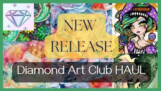 💎 HAUL: Massive 9 Kit Diamond Art Club New Release Unboxing - Diamond Painting 🖌️ 😱