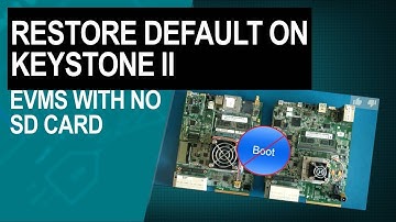 Restoring Factory Default Images on KeyStone II Platforms