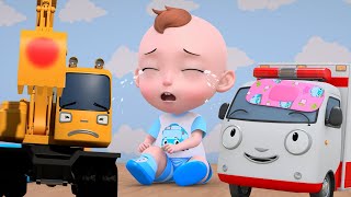 Strong Heavy Vehicles Songs | I Got a Boo Boo | Hospital Song | Heavy Equipment | Songs for Kids