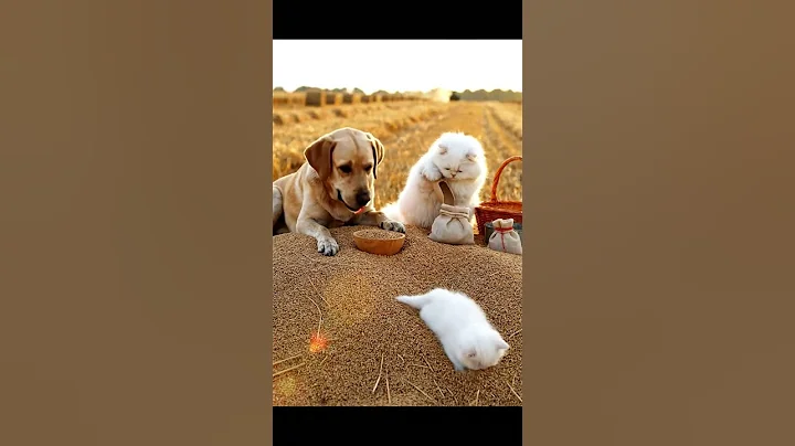 Video 11140451: persian cat gently, farm, kitten