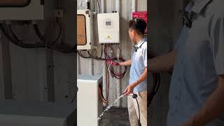 Test độ chống nước pin lưu trữ BSS khi đang hoạt động