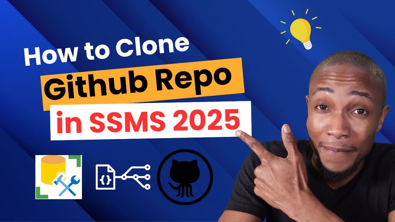 How to Clone Git Repository in SQL Server Management Studio - YouTube